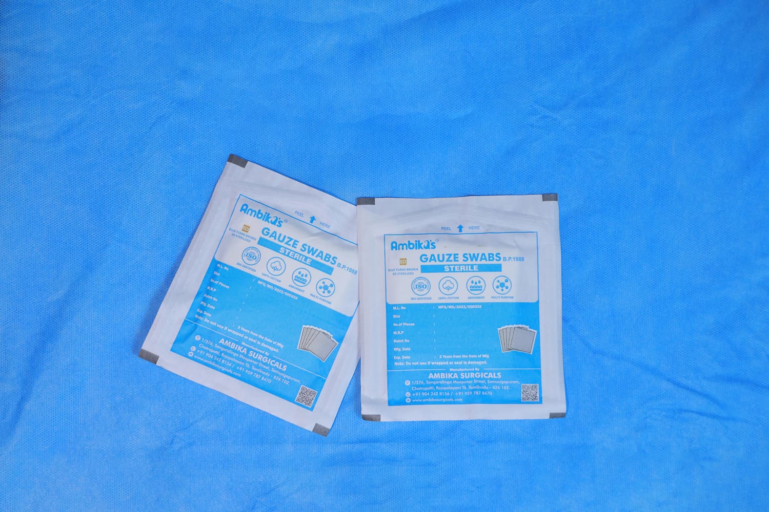 Gauze Swabs (Sterile & Non Sterile)